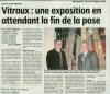Article est-eclair Vitraux Romilly